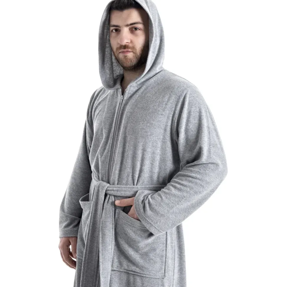 OTTO home Nela Bademantel Grau XXL