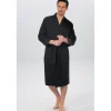 OTTO home Vanessa Bademantel Schwarz M