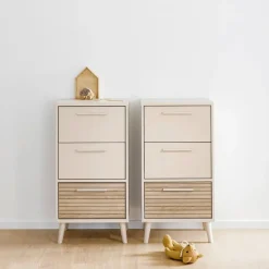 Paidi Highboard 48,4 x 93,2 x 41,1 cm Beige