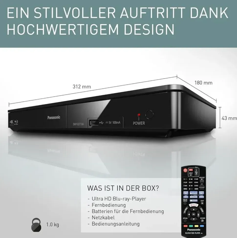 Panasonic DMP-BDT184