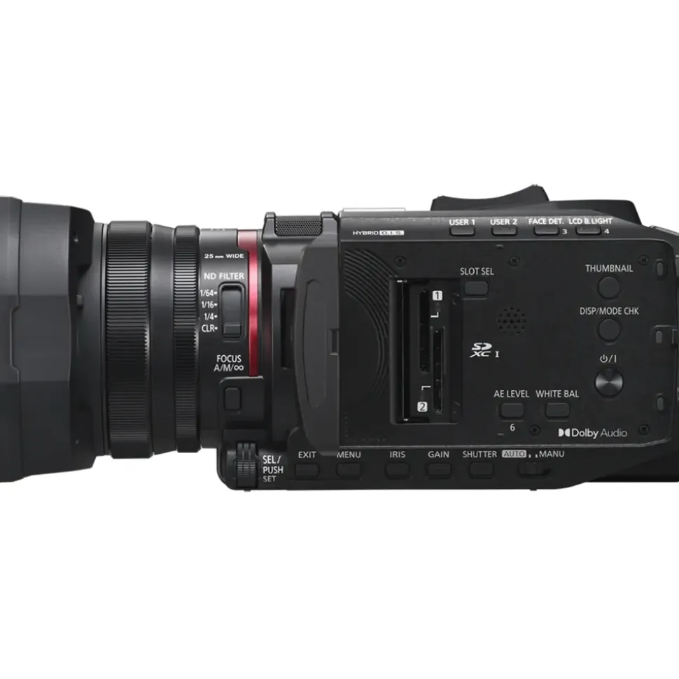 Panasonic HC-X1200E Weitwinkelobjektiv Schwarz