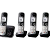 Panasonic KX-TG6864 schwarz-silber
