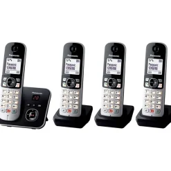 Panasonic KX-TG6864 schwarz-silber