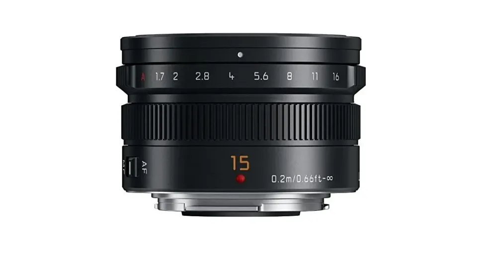 Panasonic Leica DG Summilux 15 mm F1,7 ASPH. schwarz
