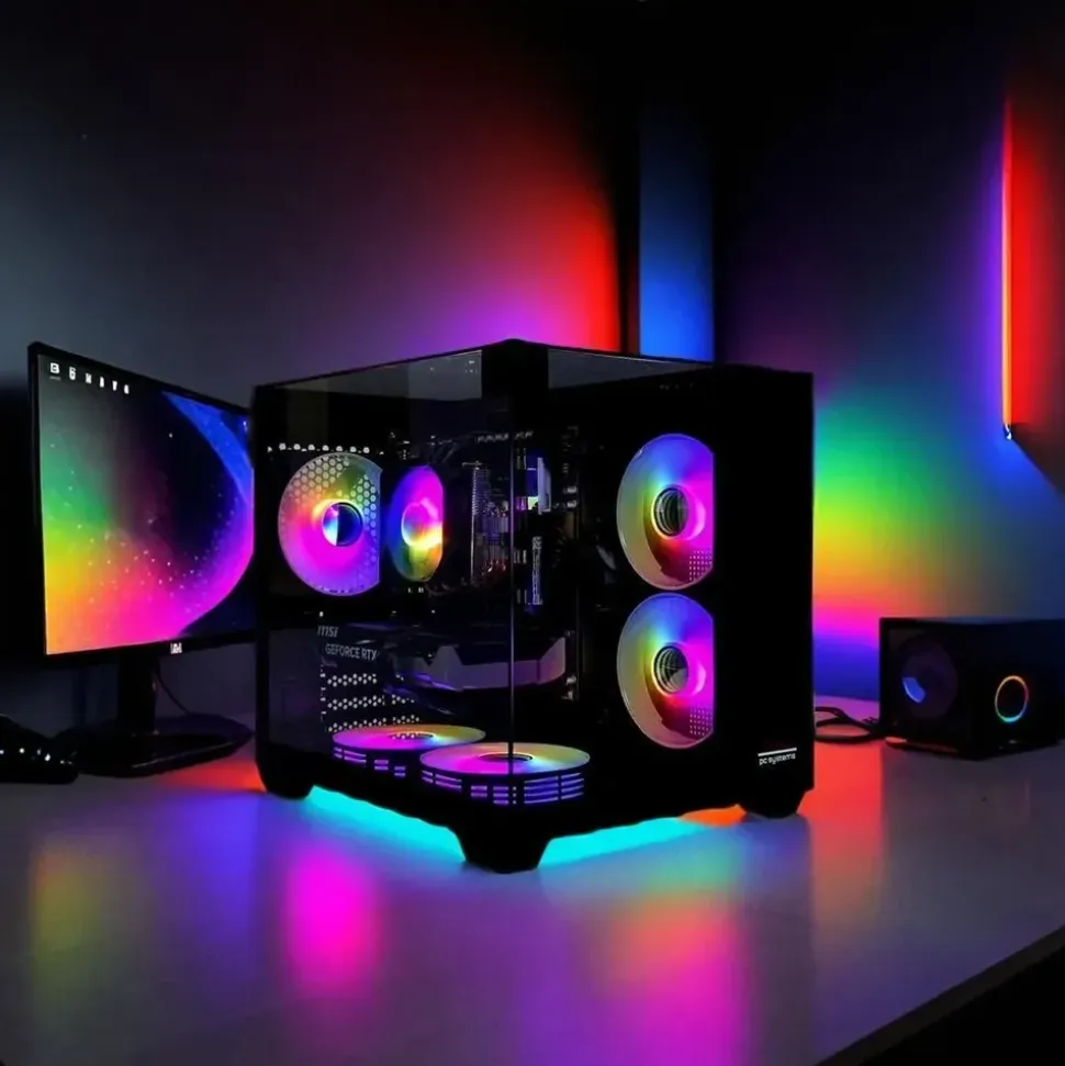pc store nca Gaming-PC Phantom Black Intel Xeon 32 GB RAM 500 GB SSD NVIDIA RTX 5060 Win 11