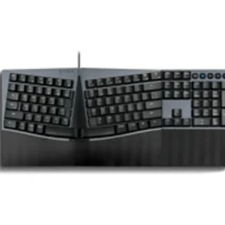 Perixx PERIBOARD-535 Low-Profile Blue Clicky DE