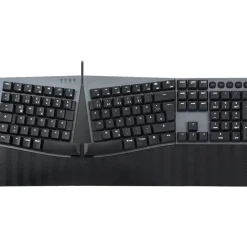 Perixx PERIBOARD-535 Low-Profile Blue Clicky DE
