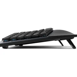 Perixx PERIBOARD-535 Low-Profile Blue Clicky DE