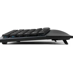 Perixx PERIBOARD-535 Low-Profile Blue Clicky DE