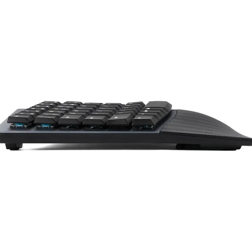 Perixx PERIBOARD-535 Low-Profile Blue Clicky DE