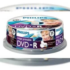 Philips DVD-R 4,7GB 16x bedruckbar 25er Spindel