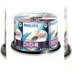 Philips DVD-R 4,7 GB 16x 50 St.