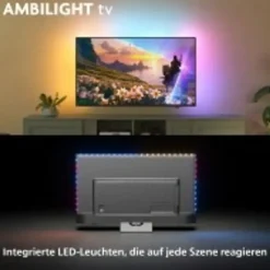Philips PUS8600/12 4K QLED Ambilight TV