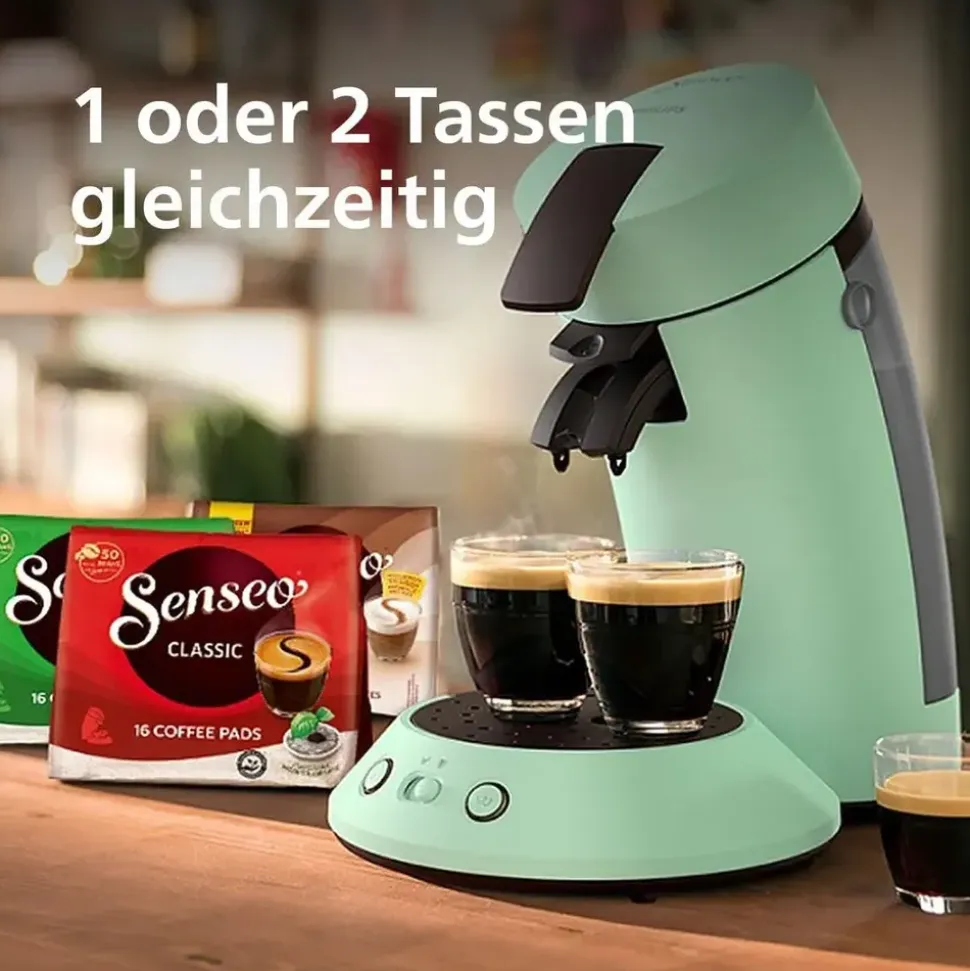 Philips Senseo Original Plus CSA210/80 grün