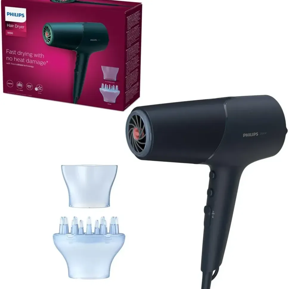 Philips 5000 Series Haartrockner BHD512/00 Navy