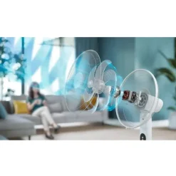 Philips Standventilator 1000 Series Weiß CX1220/00