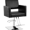 Physa Friseurstuhl Ribbleton mit Fußstütze Sitzhöhe 49 63 cm 150 kg schwarz
