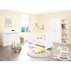 Pinolino Kinderzimmer Laura breit 3-tlg.weiß