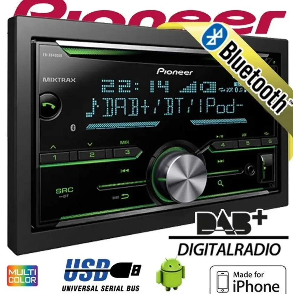 Pioneer FH-X840DAB