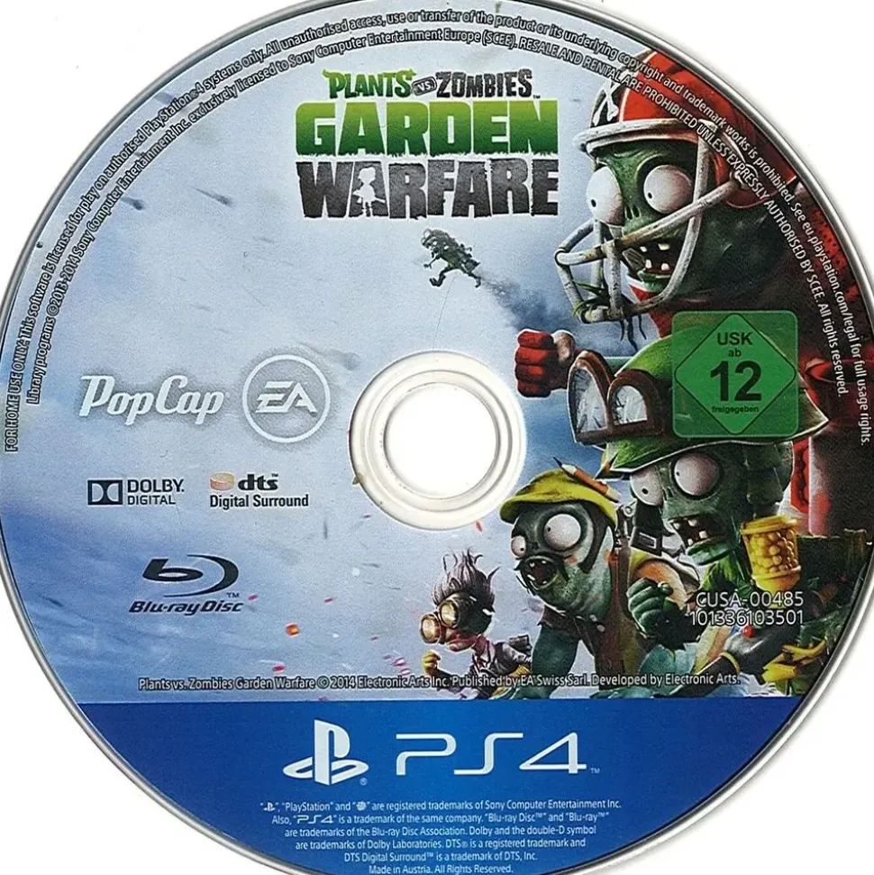 Plants vs. Zombies: Garden Warfare (USK) (PS4)