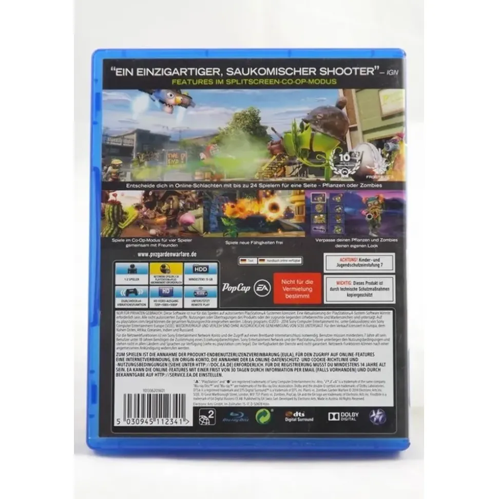 Plants vs. Zombies: Garden Warfare (USK) (PS4)