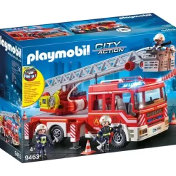 Playmobil City Action Feuerwehr-Leiterfahrzeug 9463