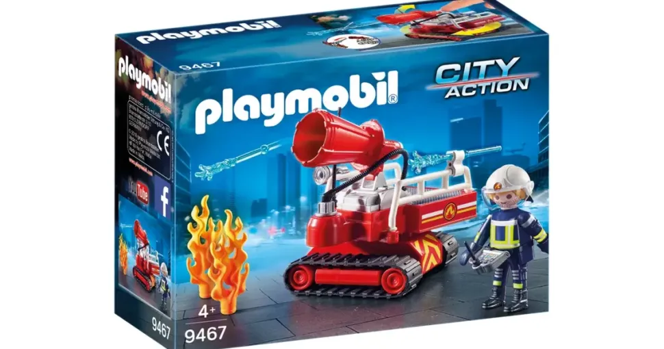 Playmobil City Action Feuerwehr-Löschroboter 9467