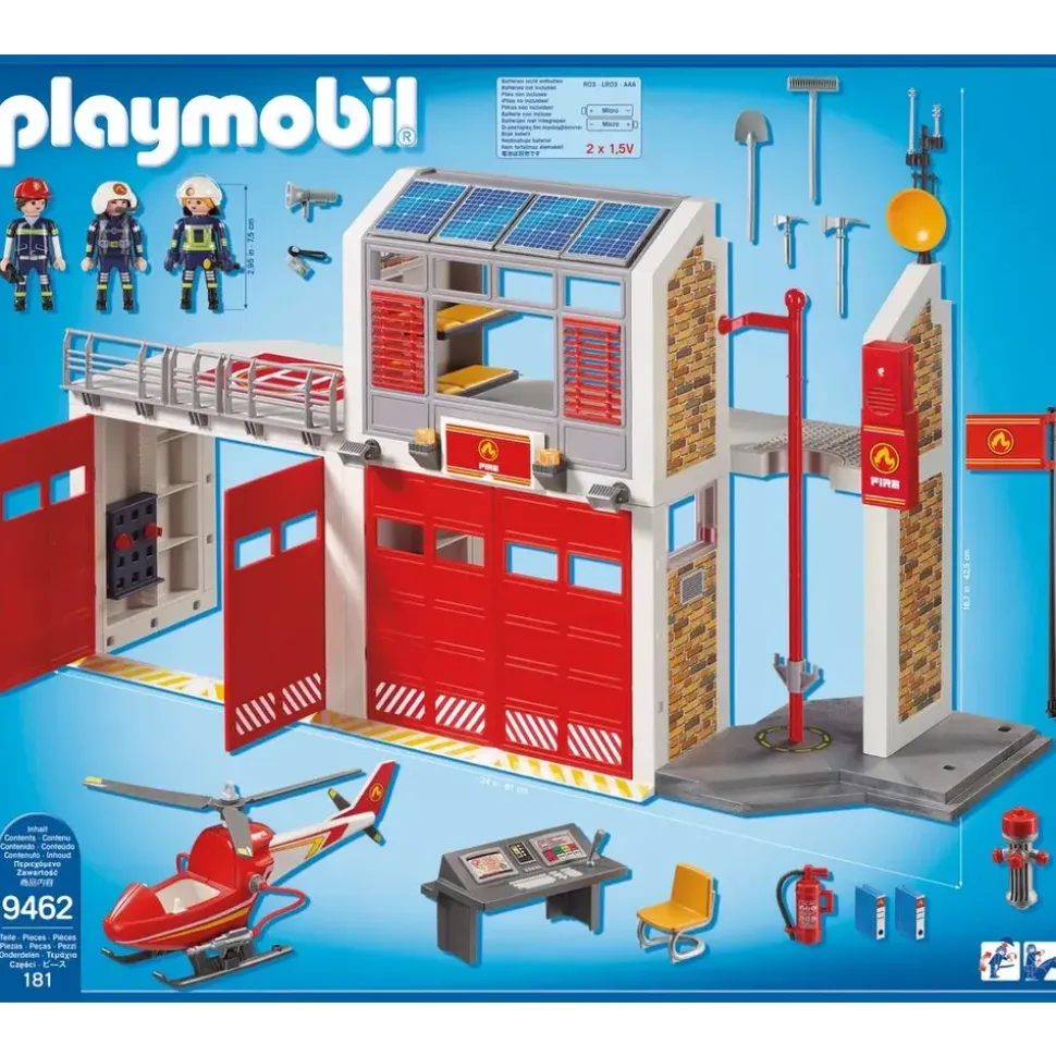 Playmobil City Action Große Feuerwache 9462
