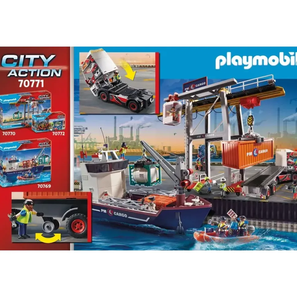 Playmobil City Action LKW mit Anhänger 70771