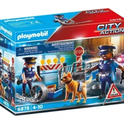 Playmobil City Action Polizei-Straßensperre 6878