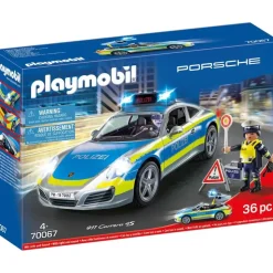 Playmobil City Action Porsche 911 Carrera 4S Polizei 70067