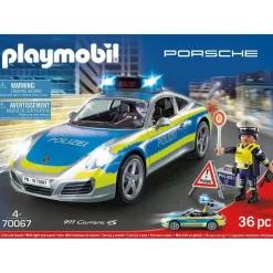 Playmobil City Action Porsche 911 Carrera 4S Polizei 70067