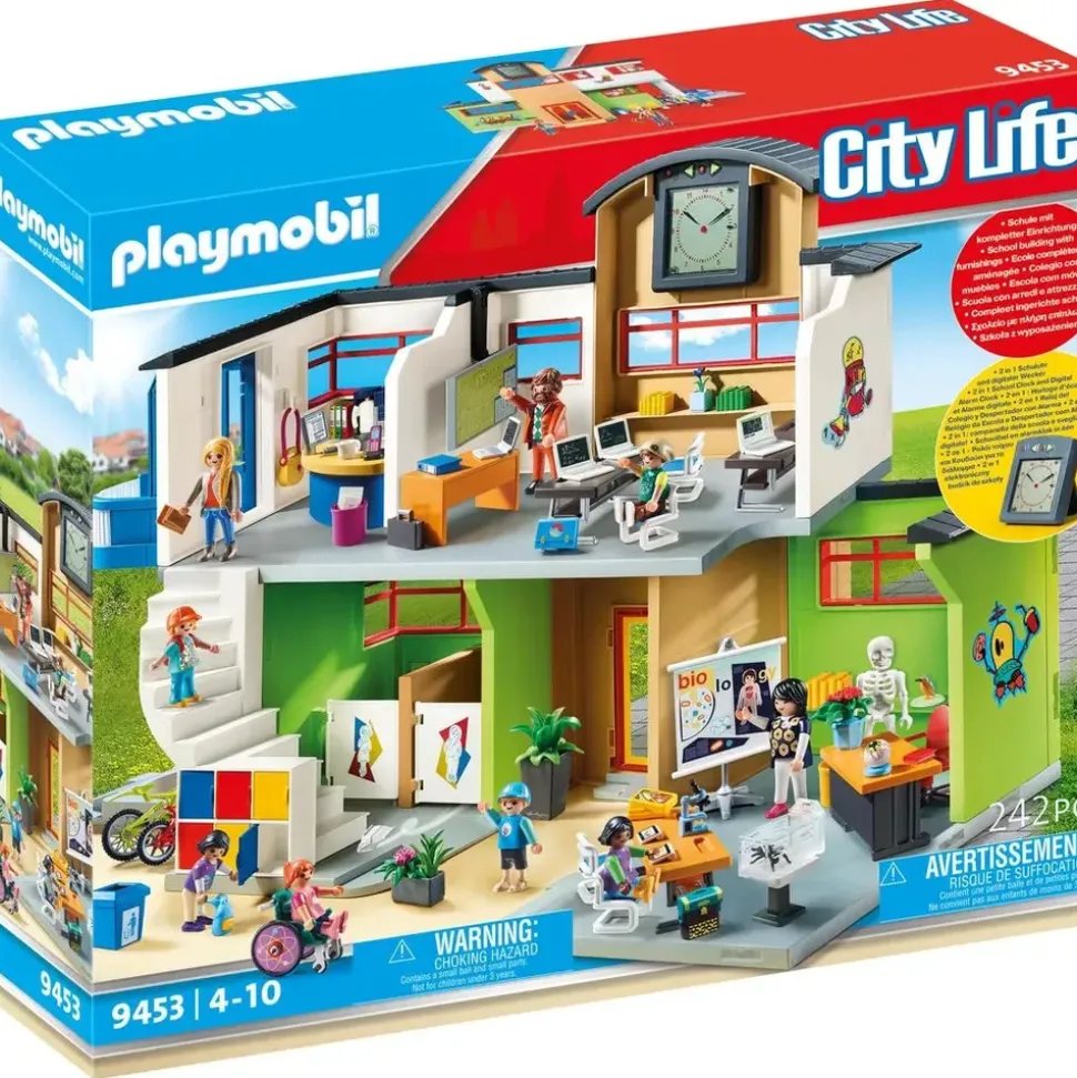 Playmobil City Life Große Schule mit Einrichtung 9453