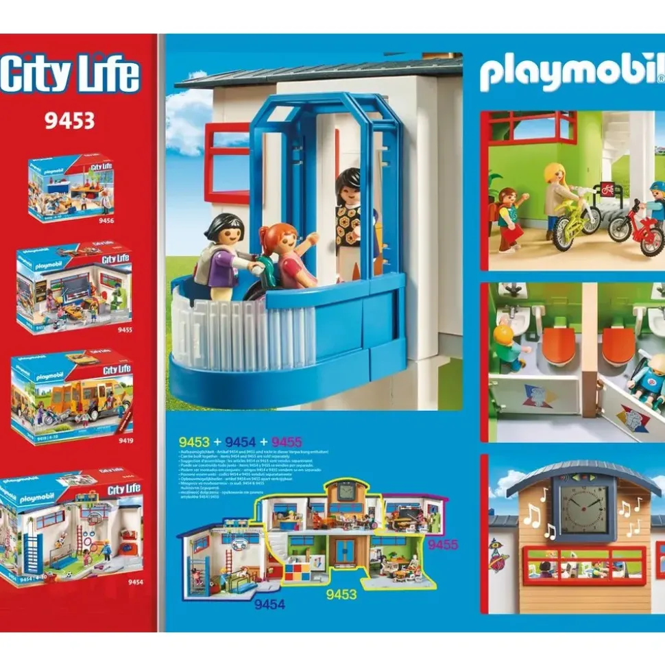 Playmobil City Life Große Schule mit Einrichtung 9453