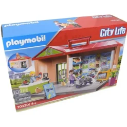 Playmobil City Life Take Along Grocery Store 70320