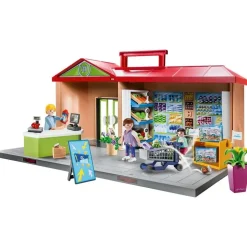 Playmobil City Life Take Along Grocery Store 70320