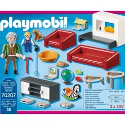 Playmobil Dollhouse Gemütliches Wohnzimmer 70207
