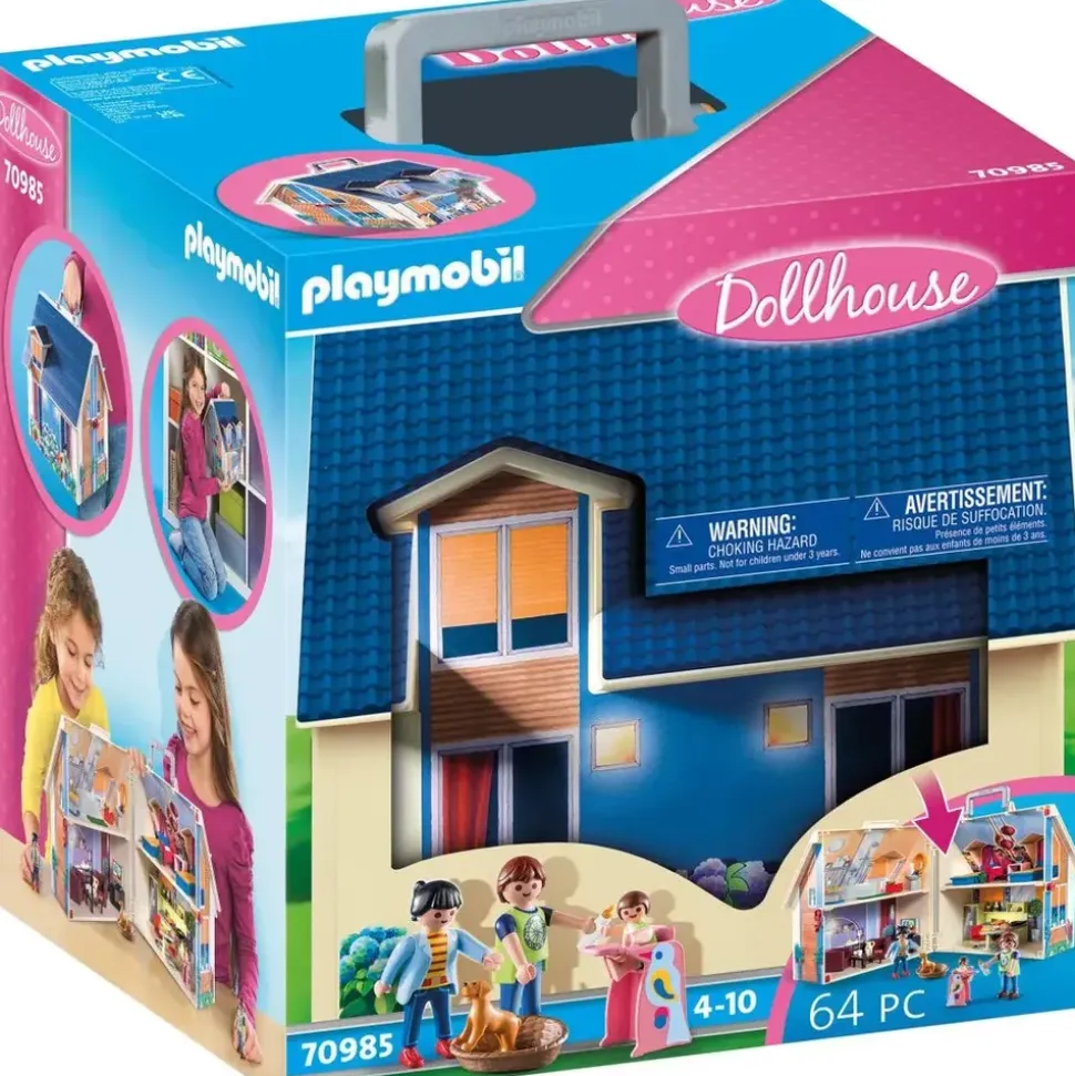 Playmobil Dollhouse Mitnehm-Puppenhaus 70985