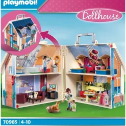 Playmobil Dollhouse Mitnehm-Puppenhaus 70985