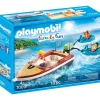 Playmobil Family Fun Sportboot mit Fun-Reifen 70091