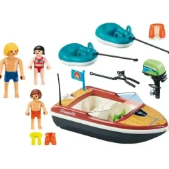 Playmobil Family Fun Sportboot mit Fun-Reifen 70091