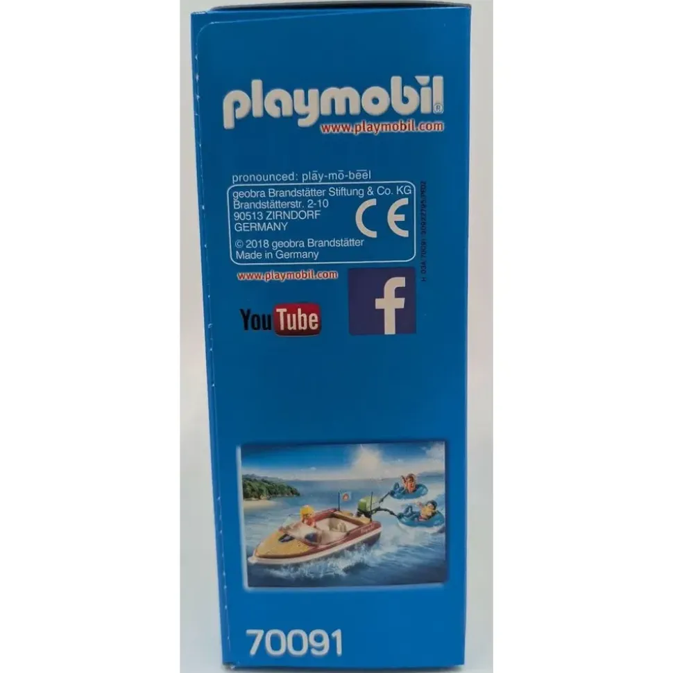 Playmobil Family Fun Sportboot mit Fun-Reifen 70091
