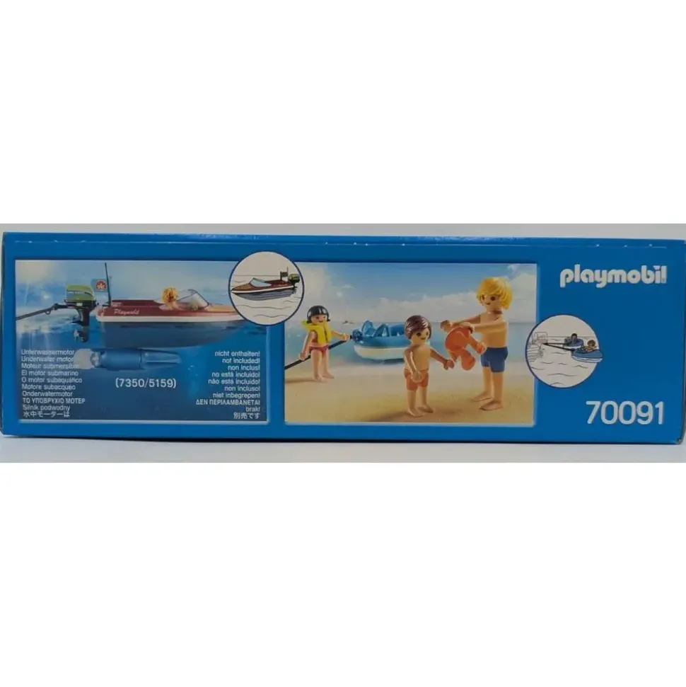 Playmobil Family Fun Sportboot mit Fun-Reifen 70091