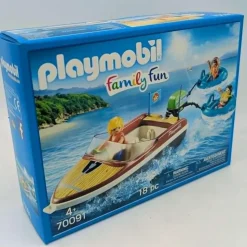 Playmobil Family Fun Sportboot mit Fun-Reifen 70091