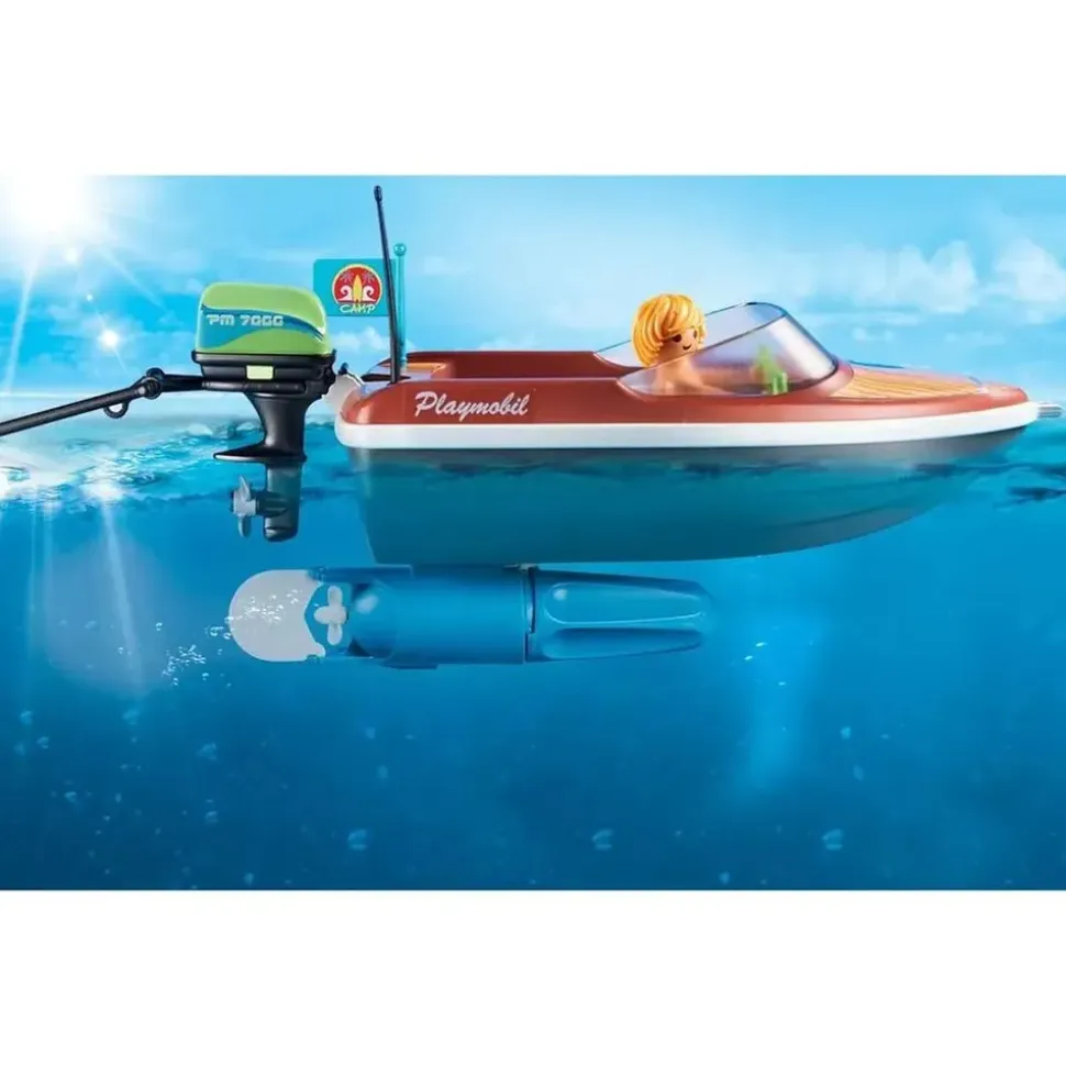 Playmobil Family Fun Sportboot mit Fun-Reifen 70091