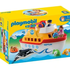 Playmobil 1.2.3 Mein Schiff zum Mitnehmen (6957)
