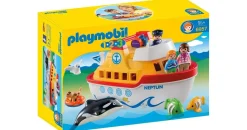 Playmobil 1.2.3 Mein Schiff zum Mitnehmen (6957)