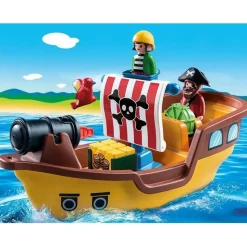 Playmobil 1.2.3 Piratenschiff 9118