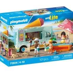 Playmobil Vacation on The Beach Ice Cream Truck mit Surfshop 71904