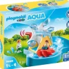 Playmobil 1.2.3 Wasserrad mit Karussell 70268